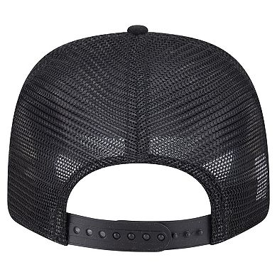 Men's New Era Black Atlanta Falcons Main Trucker 9SEVENTY Stretch-Snap Hat