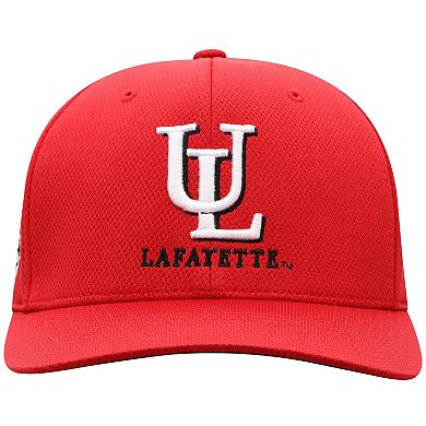 Men's Top of the World Red Louisiana Ragin' Cajuns Reflex Flex Hat