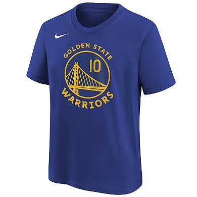 Youth Nike Jimmy Butler III Royal Golden State Warriors Icon Edition Name & Number T-Shirt