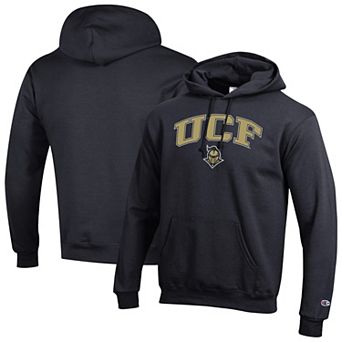 Men's Champion Black UCF Knights Arch Over Logo Pullover Hoodie