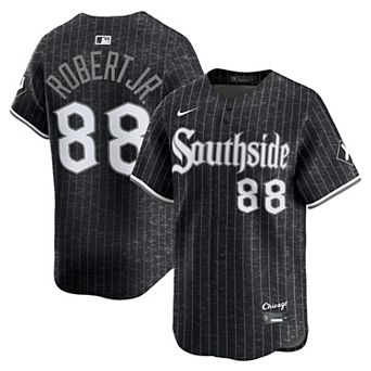 Men's Nike Luis Robert Jr. Black Chicago White Sox City Connect Limited Jersey