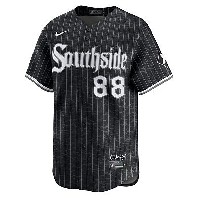 Men's Nike Luis Robert Jr. Black Chicago White Sox City Connect Limited Jersey