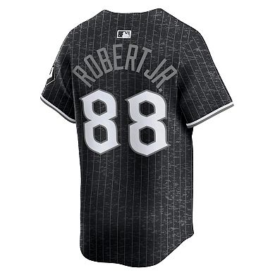 Men's Nike Luis Robert Jr. Black Chicago White Sox City Connect Limited Jersey