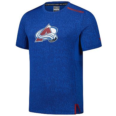 Men's Fanatics Blue Colorado Avalanche Authentic Pro Performance T-Shirt