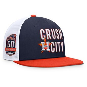 Men's Nike Navy/Orange Houston Astros Pro Performance Trucker Snapback Hat