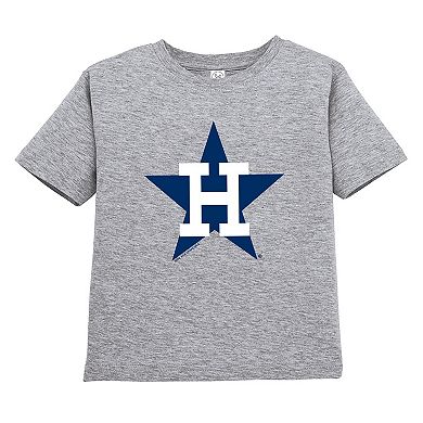 Toddler Soft as a Grape Navy/Gray Houston Astros Cooperstown Collection Two-Pack T-Shirt Set