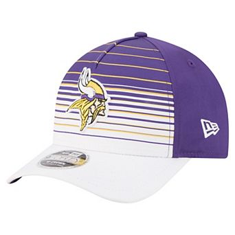 Men's New Era White/Purple Minnesota Vikings Adventure Gradient 9FORTY M-Crown A-Frame Adjustable Hat