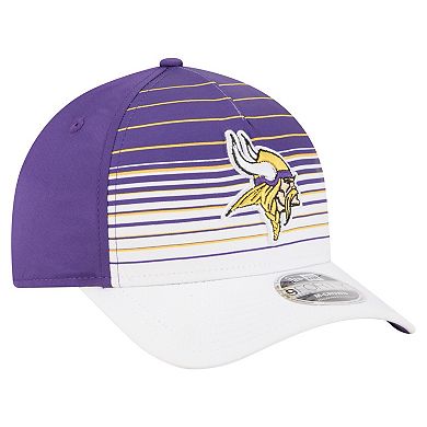 Men's New Era White/Purple Minnesota Vikings Adventure Gradient 9FORTY M-Crown A-Frame Adjustable Hat