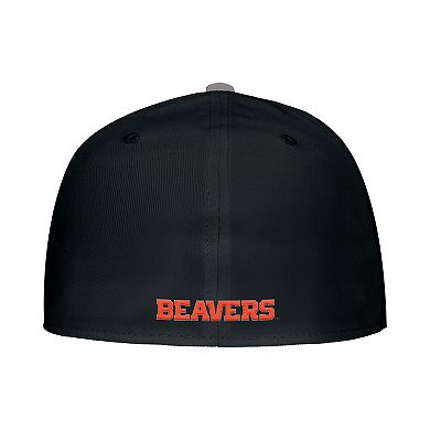 Men's Nike Black Oregon State Beavers On-Field Baseball Performance Fitted Hat
