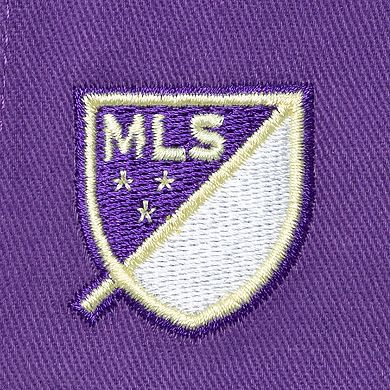 Men's Mitchell & Ness Cream Orlando City SC Brushed Off Pro Crown Snapback Hat