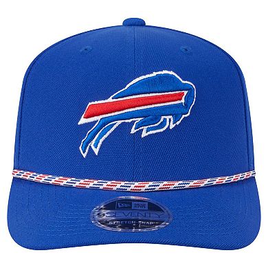 Men's New Era Royal Buffalo Bills Gameday Multi Rope 9SEVENTY Stretch-Snap Hat