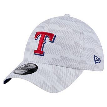 Men's New Era White Texas Rangers Graded 39THIRTY Stretch Fit Hat