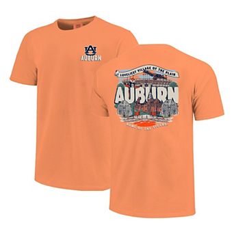 Youth Orange Auburn Tigers Comfort Colors Hyperlocal Campus Scene T-Shirt
