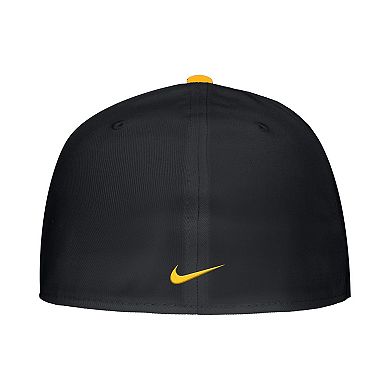 Men's Nike Black Missouri Tigers On-Field Baseball Performance Fitted Hat