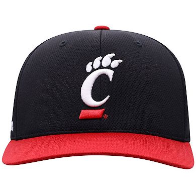 Men's Top of the World Black Cincinnati Bearcats Reflex Fitted Hat