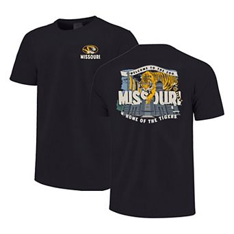Youth Black Missouri Tigers Comfort Colors Hyperlocal Campus Scene T-Shirt
