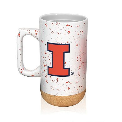 Illinois Fighting Illini 18oz. Speckle Cork Mug