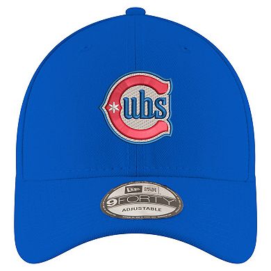 Men's New Era Royal Chicago Cubs Blues 9FORTY Adjustable Hat