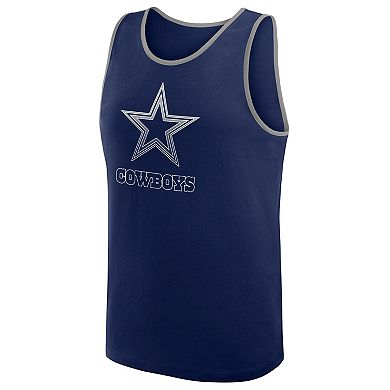 Men's Fanatics Navy Dallas Cowboys Unmatched Success Tank Top
