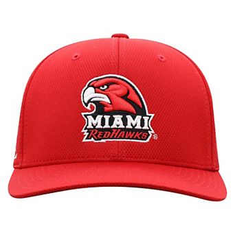 Men's Top of the World Red Miami University RedHawks Reflex Performance Flex Hat