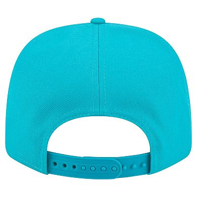 Men's New Era Aqua Miami Dolphins Gameday Multi Rope 9SEVENTY Stretch-Snap Hat