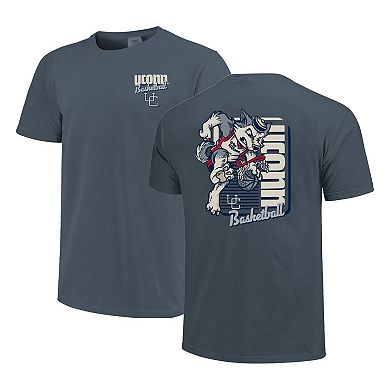 Men's Navy UConn Huskies Comfort Colors Mascot Dunk T-Shirt
