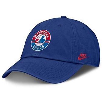 Women's Nike Blue Montreal Expos Cooperstown Collection Club Adjustable Hat