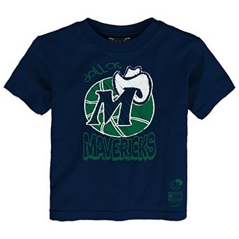 Toddler Mitchell & Ness Navy Dallas Mavericks Favorite Team T-Shirt