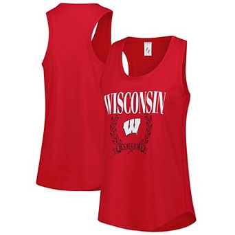 Women's ZooZatz Red Wisconsin Badgers Everyday Tank Top
