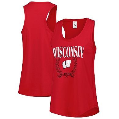 Women's ZooZatz Red Wisconsin Badgers Everyday Tank Top