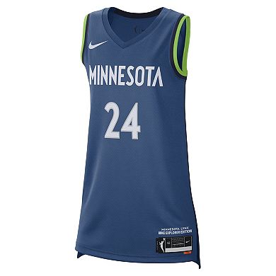 Women's Nike Napheesa Collier Blue Minnesota Lynx Victory Swingman Jersey