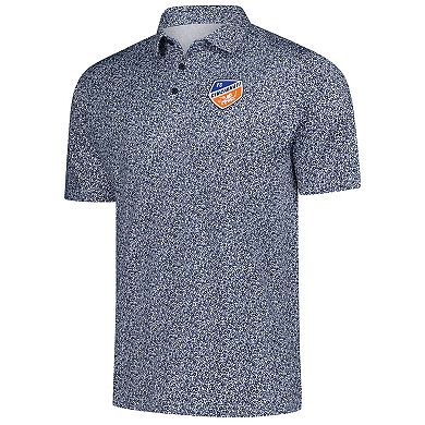 Men's Antigua Blue FC Cincinnati Field Ditsy Polo