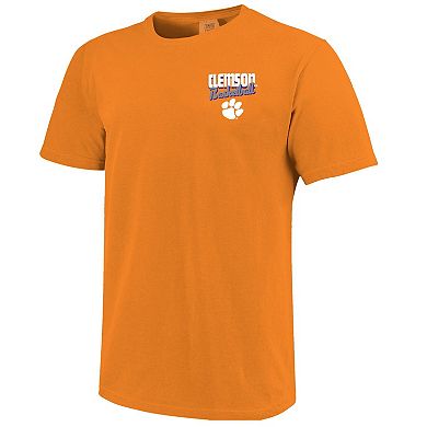 Men's Orange Clemson Tigers Comfort Colors Mascot Dunk T-Shirt