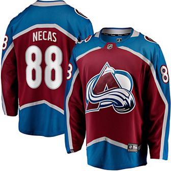 Men's Fanatics Martin Necas Burgundy Colorado Avalanche Breakaway Player Jersey