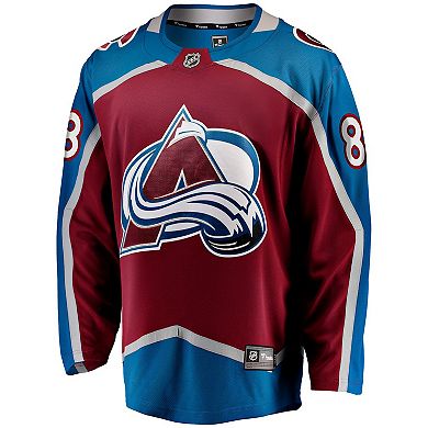 Men's Fanatics Martin Necas Burgundy Colorado Avalanche Breakaway Player Jersey