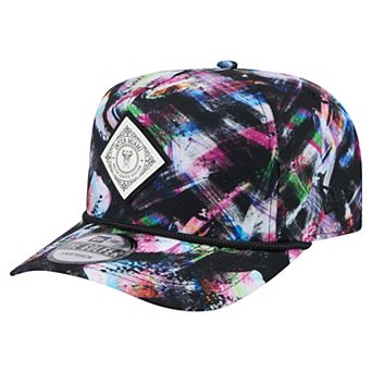 Men's New Era Black Inter Miami CF Golfer Adjustable Hat