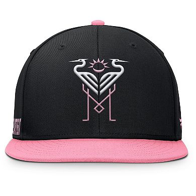 Men's Fanatics Black Inter Miami CF Sitter Snapback Hat
