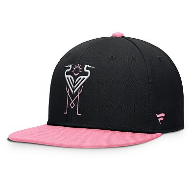 Men's Fanatics Black Inter Miami CF Sitter Snapback Hat