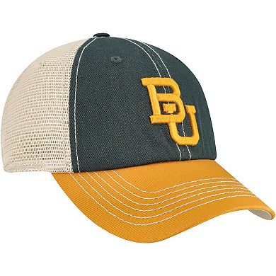 Men's Top of the World Green/Gold Baylor Bears Off Road Adjustable Trucker Hat