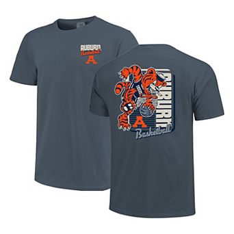 Men's Navy Auburn Tigers Comfort Colors Mascot Dunk T-Shirt