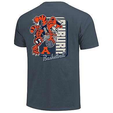Men's Navy Auburn Tigers Comfort Colors Mascot Dunk T-Shirt