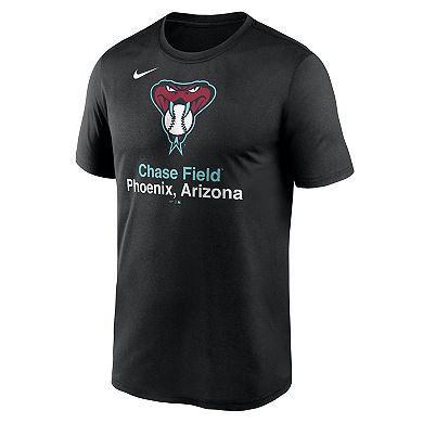 Men's Nike Black Arizona Diamondbacks Stadium Legend Performance T-Shirt