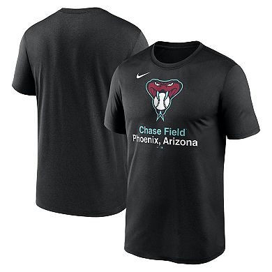 Men's Nike Black Arizona Diamondbacks Stadium Legend Performance T-Shirt