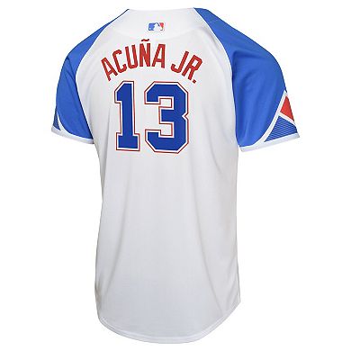 Youth Nike Ronald Acu̱a Jr. White Atlanta Braves City Connect Limited Player Jersey