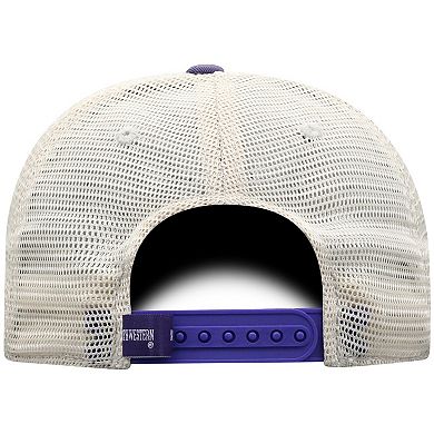 Men's Top of the World Purple Northwestern Wildcats Off Road Adjustable Trucker Hat