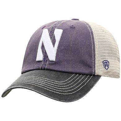 Men's Top of the World Purple Northwestern Wildcats Off Road Adjustable Trucker Hat