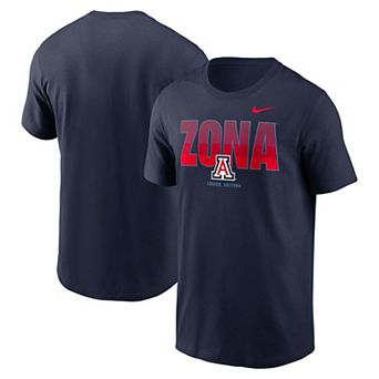 Men's Nike Navy Arizona Wildcats Campus Local T-Shirt