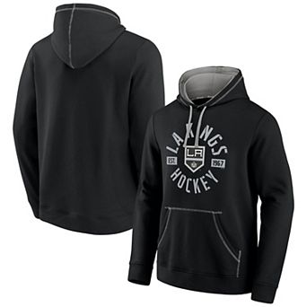 Men's Fanatics Black Los Angeles Kings Score In Pullover Hoodie
