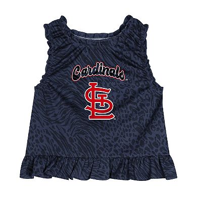 Toddler Navy St. Louis Cardinals Playground Dress