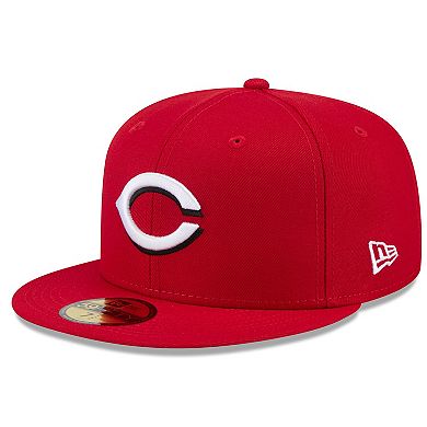 Men's New Era Red Cincinnati Reds 2025 Jackie Robinson Day 59FIFTY Fitted Hat